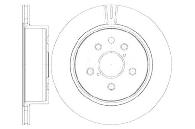 Remsa тормозные диски тормозные 2szt lexus gs 300 grs195_. фото №1