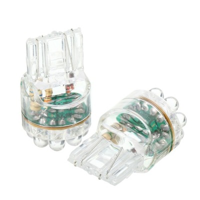 2 VIENETŲ DC 12V 0.9W T20 7443 7440 9LED 36LM WLACZ 