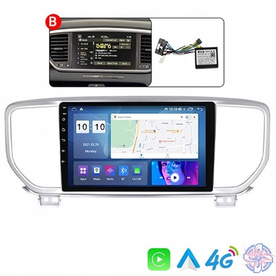 RADIO GPS KIA SPORTAGE 2018-2022 ANDROID BT 4 64GB  