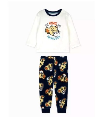 Disney Piżama piżamka polarowa KRÓL LEW 2-3 lata 98 Lion King