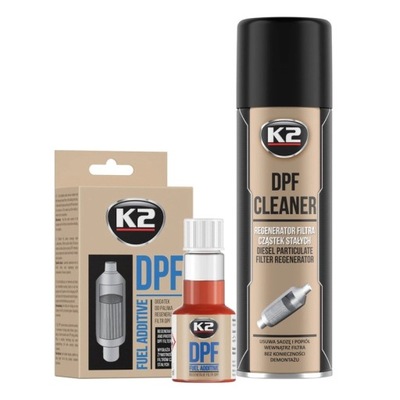 K2 PRO DPF CLEANER 500ml + DODATEK DO DPF 50ml