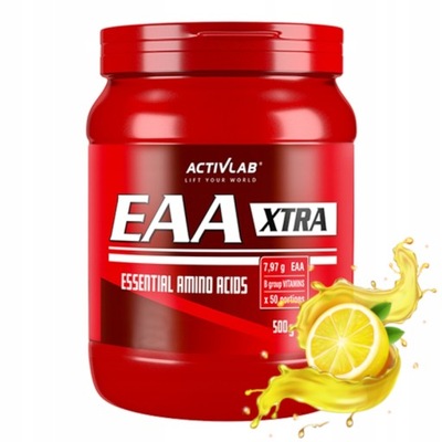 Activlab EAA XTRA aminokwasy egzogenne 500g Lemon