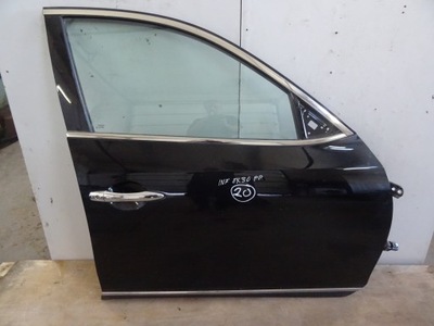 INFINITI EX30 EX35 EX37 DE PUERTA DERECHA PARTE DELANTERA COLOR KH3 NEGRAS 2011ROK  