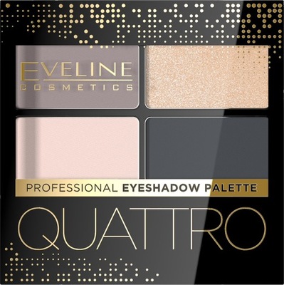 Eveline Quattro Eyeshadow Palette paletka cieni do powiek nr 2