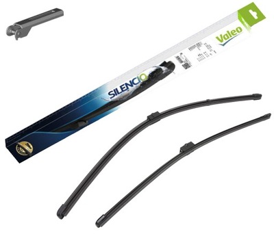 WIPER BLADES FRONT VALEO SILENCIO AUDI A4 B7  