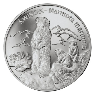 Moneta 20 zł Świstak 2006
