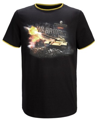 T-Shirt World of Tanks - Warrior - Czarny - L