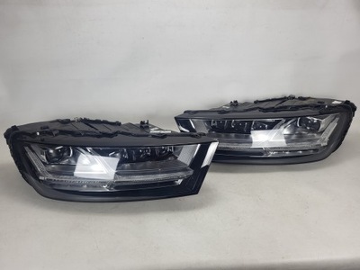 AUDI Q7 4M0 4M LAMPS FRONT FULL LED MATRIX SET  