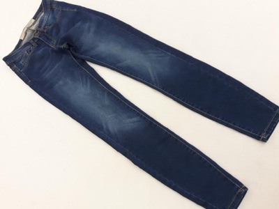 DENIM CO jeansowe SPODNIE RURKI wygodne MODNE _ 34