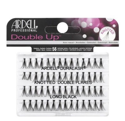 ARDELL - Double Up - Rzęsy w kępkach LONG BLACK