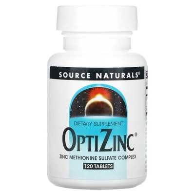 Source Naturals, Optizink, 120 tabletek