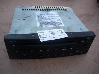 Радіо citroen c3 i фото №1