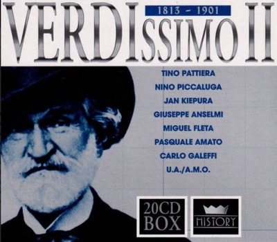 20x CD: VERDISSIMO II (1813 - 1901) - Various