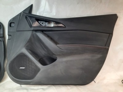 Mazda 3 iii 13-16 обшивка дверь правый перед usa фото №1