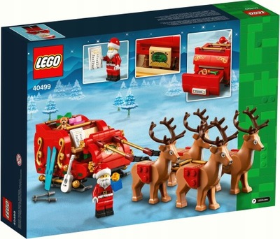 LEGO Creator Expert 40499 Sanie Świętego Mikołaja