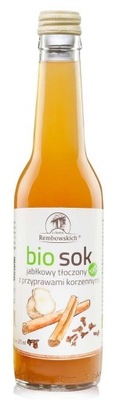 SOK JABŁKOWO-KORZENNY BIO 275 ml - REMBOWSCY