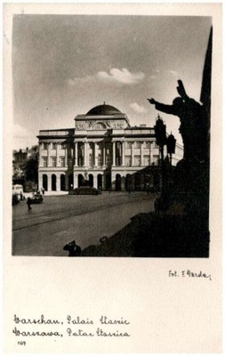 Warschau, Palais Staszic. Warszawa, Pałac Staszica