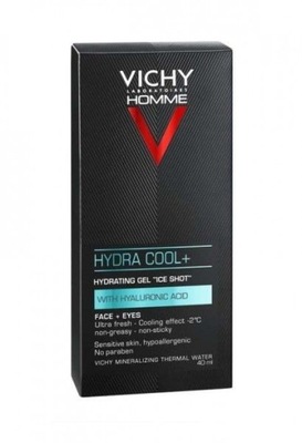 VICHY Homme Hydra Cool+ Żel Nawilżający, 50 ml