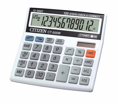 Kalkulator stacjonarny Citizen CT 555W