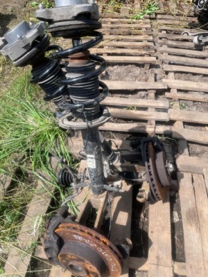 Fiat ducato 2019-2024 поворотный кулак амортизационная стойка фото №1