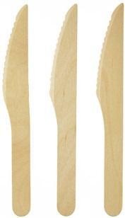 Noże drewniane 100szt