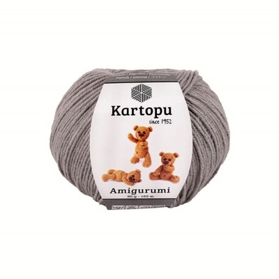 Kartopu Amigurumi - 990 szary/na zabawki