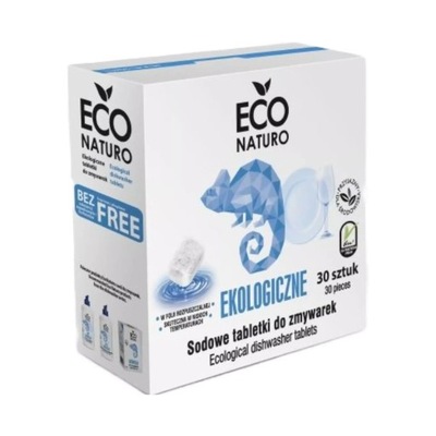 Sodowe tabletki do zmywarek Eco 30 sztuk Eco Natur