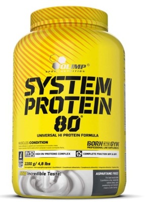 OLIMP SYSTEM PROTEIN 80 2200g BIAŁKO WHEY WPC