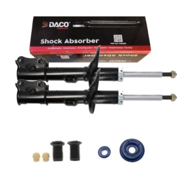 Амортизаторы daco перед + крепления chevrolet aveo фото №1