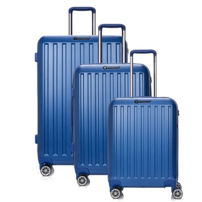 Zestaw walizka kabinowa średnia duża 3w1 SwissBags