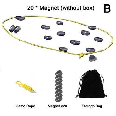 Zestaw gier planszowych z efektem magnetycznym