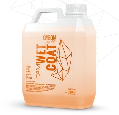 GYEON Q2M WetCoat 4000ml Szybka i łatwa powłoka hydrofobowa