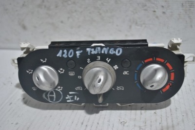 Панель управление вентиляция twingo ii 0991283k фото №1