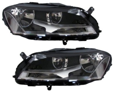Комплект фары vw passat b7 2010-2015 фото №1