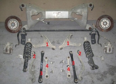 Суппорт амортизатор задняя citroen c5 iii оригинал фото №1