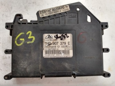 Бортовий комп'ютер блок керування abs 1h0907379e 1h1907367g vw golf iii 1.8 фото №1