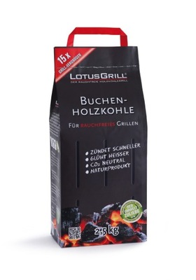 WĘGIEL LOTUSGRILL DO GRILLA 2,5kg