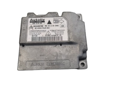 Датчик подушка безопасности citroen c4 i 9653493780 фото №1