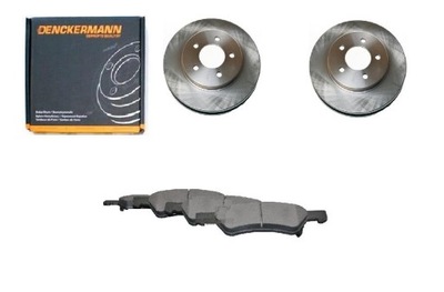 Тормозные диски тормозные колодки dodge caravan grand перед usa 281mm фото №1