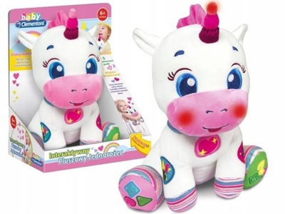INTERAKTYWNY PLUSZOWY JEDNOROŻEC, CLEMENTONI