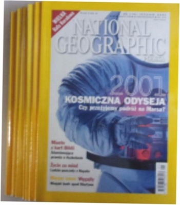 National Geographic Polska nr 1-12/2001