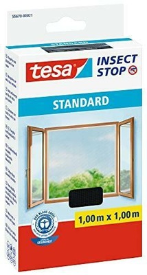 Moskitiera okienna TESA STANDARD 100 x 100 cm
