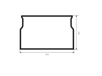 VENTANAS PARTE DELANTERA PARTE INFERIOR JCB 8040, 8045 ZTS 827/80129  