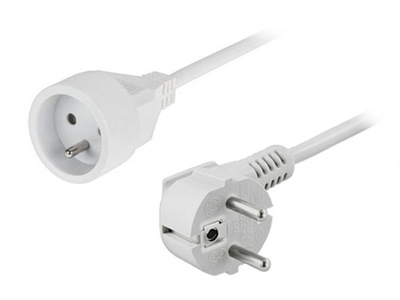 PRZEDŁUŻACZ ELEKTRYCZNY 5,0M 1GN UZ 3x1,0mm 10A