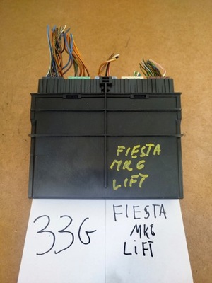 Модуль комфорта ford fiesta mk6 5wk48854j фото №1