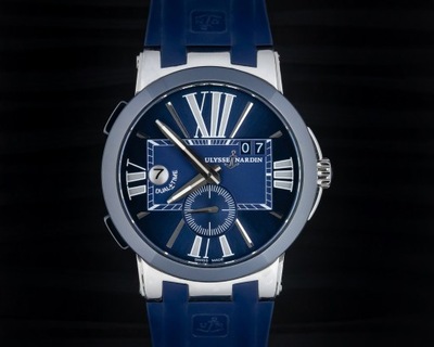 ULYSSE NARDIN DUAL TIME EXECUTIVE 242-20/43 FULL SET YEAR