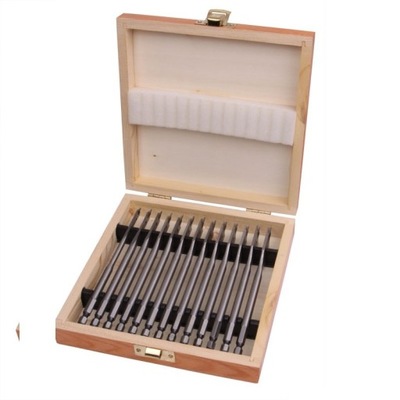 Zestaw wierteł do drewna w kasecie 13 elementów (6