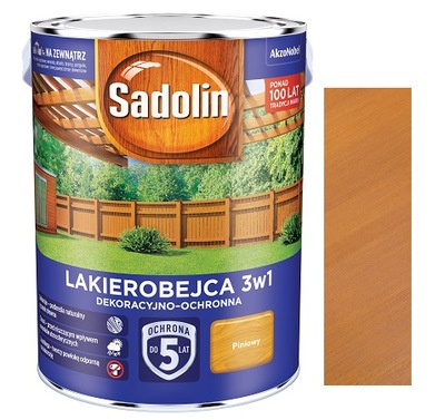 SADOLIN LAKIEROBEJCA 3w1 PINOWY 2.5L