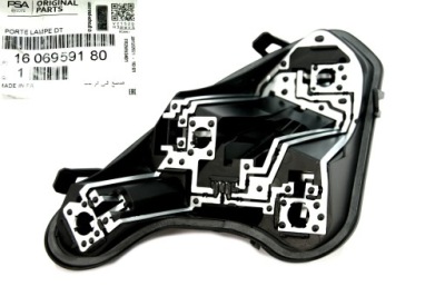 Вкладиш лампи правий задня молдинг żarówkowa peugeot 308 фото №1