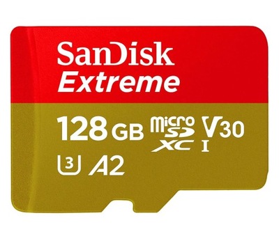 Karta SanDisk 128GB microSDXC Extreme 190MB/s